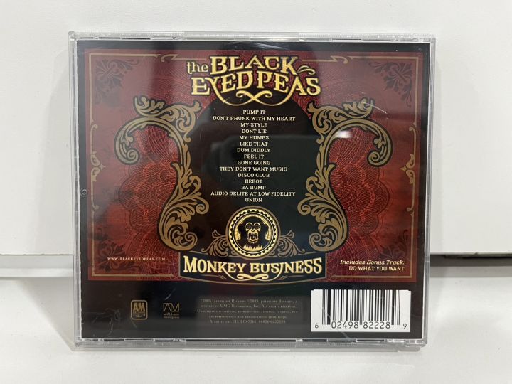 1-cd-music-ซีดีเพลงสากล-the-black-eyed-peas-monkey-business-m3c116