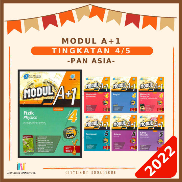 Citylight Buku Latihan Modul A Tingkatan Pan Asia Lazada