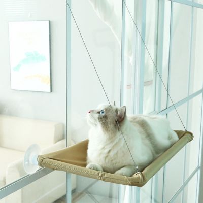 [pets baby] หน้าต่างติดตั้งในเปลนอนแมว