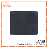กระเป๋าสตางค์/กระเป๋าเงิน/กระเป๋าใส่บัตร ALBEDO CARD WALLET รุ่น LAMB - LB00199/LB00179
