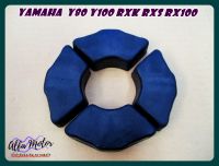 YAMAHA Y80 Y100 RXK RXS ABSORBED REAR WHEEL HIB SET #ยางกันกระชาก ยางดุมหลัง ชุด มี 4 ชิ้น