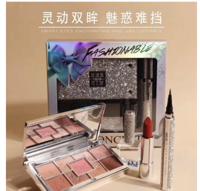 HOJO Star Diamond eye shadow disc set ชุดแต่งหน้าลิปสติกอายแชโดว์อายไลเนอร์**ของแท้ พร้อมส่ง