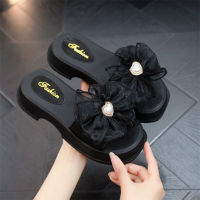 COD 2023 summer slippers women wear sponge cake bottom wild to increase fashion beach slippers thick-soled sandals.