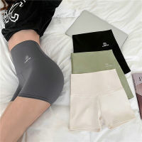 ไม่มีรอยต่อกางเกงโยคะผู้หญิงสูงเอว Push-Up Tights สีดำฟิตเนส Leggings หญิง Bottomed กางเกงความปลอดภัย Anti-Glare นักมวยสั้น...