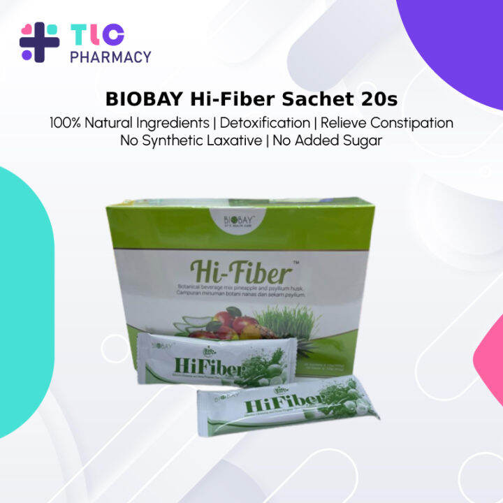 BIOBAY / HiFiber / 100 Natural Ingredient / Detoxification / Relieves