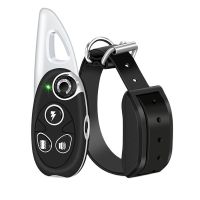 Electric Dog Training Collar Remote Control Waterproof Rechargeable for All Size Bark Stop Trainer Shock Vition Sound