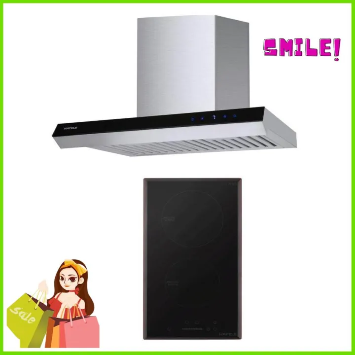 เตาฝัง+เครื่องดูดควัน HAFELE LUCIEN+HHAWS60HOB+HOOD HAFELE LUCIEN+HH