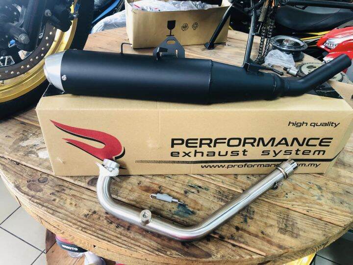 Suzuki Raider 150 Standard Open 32mm Back Pressure Jet Flow Exhaust ...