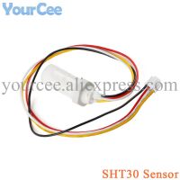 SHT30 Temperature and Humidity Sensor HY2.0 4P Interface IIC Digital Signal Output Probe Cable Length 28cm 2.15 5.5V Waterproof