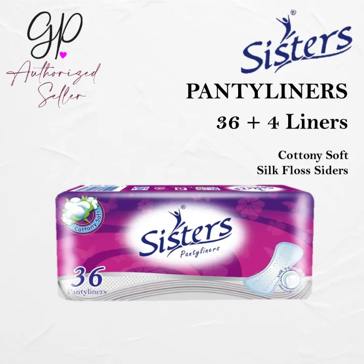 Sisters Panty Liner Mega Pack 36's GP Health Care Lazada PH