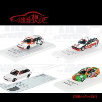 INNO 1:64 CIVIC EF3 EG9ชุดของเล่นโมเดลตกแต่งรถโลหะผสมหล่อ