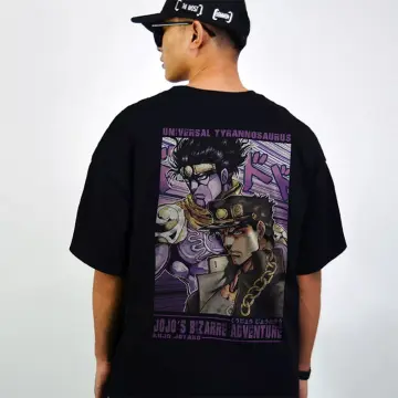 Jojo Bizarre Adventure T-Shirt Men Camiseta T Shirt Fashion 80s