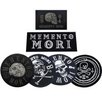 hotx【DT】 LIBERWOOD Mori Warning Embroidered Emblem Applique