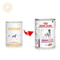 [ส่งฟรี] Royal Canin Cardiac Dog (Wet Canned) อาหารเปียก สำหรับสุนัขโรคหัวใจชนิดเปียก 410g 12 กระป๋อง