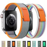 Trail loop strap for apple watch band 44mm 45mm 40mm 41mm 42mm nylon bracelet correa iWatch series SE 8 7 6 5 3 Ultra 49mm strap Straps