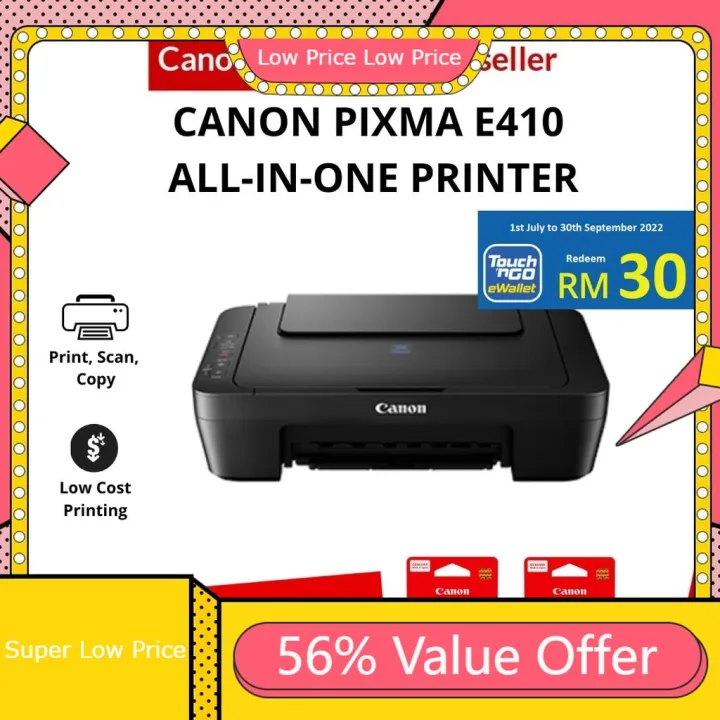 printer Canon PIXMA E410 Ink Efficient E Series Printer Print/Copy/Scan