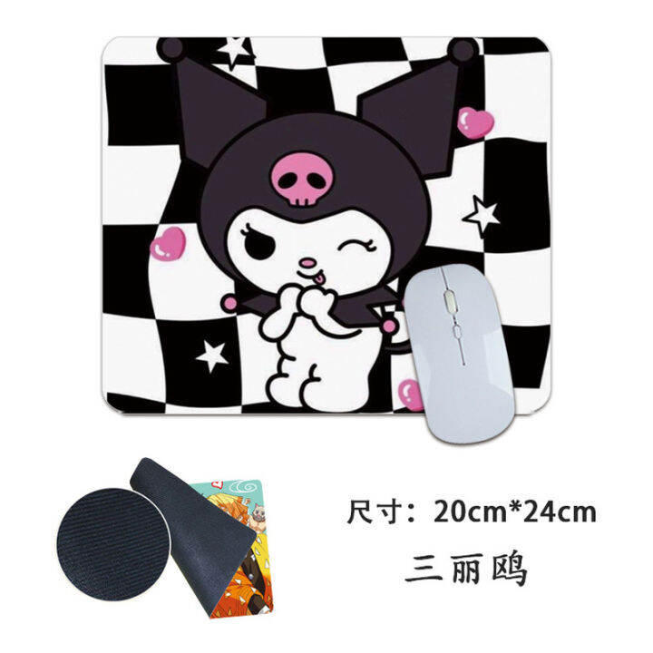 hot-kuromi-mousepad-การ์ตูนขนาดเล็ก-animation-sanrio-อะนิเมะโต๊ะคอมพิวเตอร์-pad-คีย์บอร์ดเกม-pad