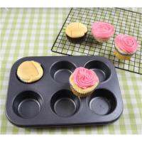 พิมพ์คัพเค้ก6หลุม เคลือบnon-stick