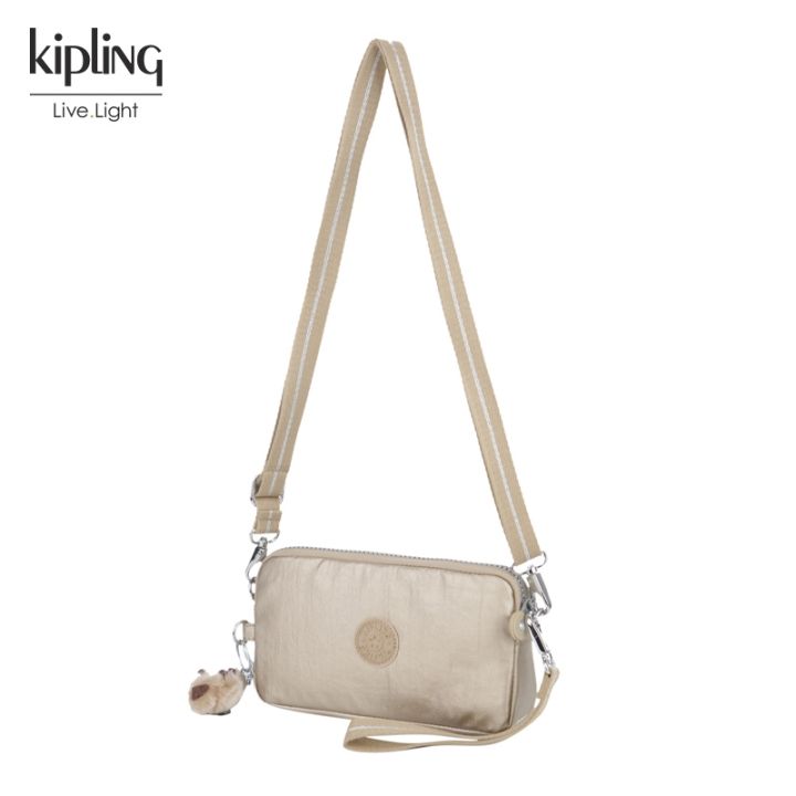 kipling-ลิงกระเป๋าถือแมสเซนเจอร์กระเป๋าสตางค์แบบบางขนาดเล็กของแท้กระเป๋าเล็กลิงอุรังอุตัง-tali-bahu-ตัวเดียว