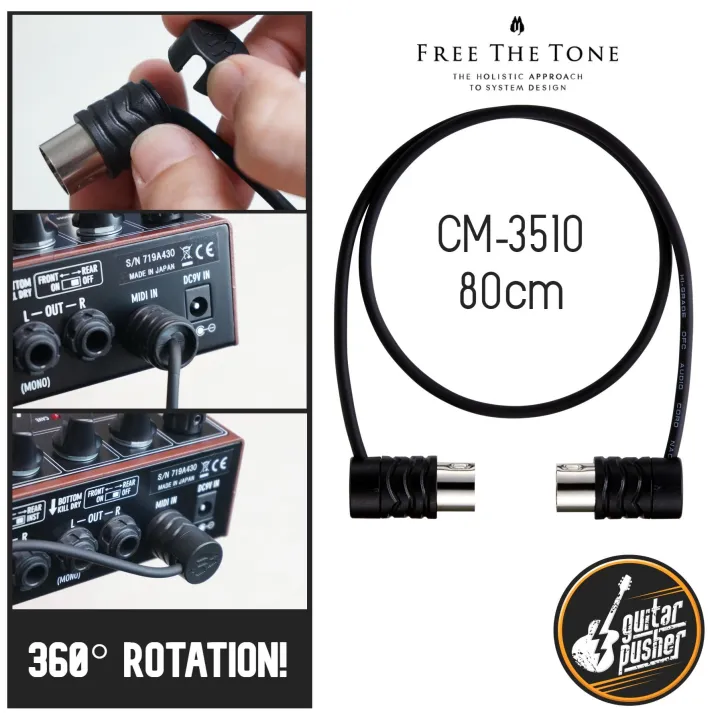 726円 【売れ筋】 Free The Tone MIDI CABLE CM-3510 30cm