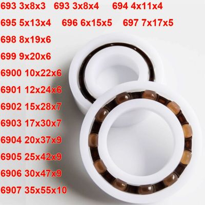 1Pc 4Pcs Plastic Ball Bearing Corrosion Resistant Insulation 693 694 695 696 697 698 699 6900 6901 6902 6903 6904 6905 6906 6907 Nails  Screws Fastene