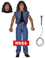 NECA ACDC บอนสคอตต์ นักร้องนำวง 8 ตุ๊กตานิ้วที่เคลื่อนย้ายได้ ~