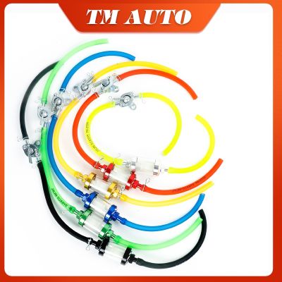 □☂☽ 6-color 8mm Motorcycle Internal Fuel Filter Is Suitable For Motorcycle Pit Dirt Bicycle ATV Quadruple Oil And Gas