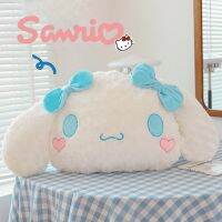 Sanrio เบาะรองนั่งลายการ์ตูนน่ารัก Cinnamoroll หมอนผ้าฝ้ายกุหลาบของเล่นตุ๊กตาตุ๊กตาของตกแต่งโซฟาของขวัญ