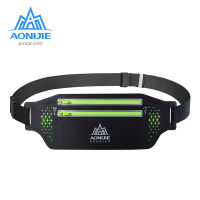 AONIJIE W946ปรับ Slim Running เข็มขัดเอว Jogging กระเป๋า Fanny Pack Travel Marathon ยิมออกกำลังกายฟิตเนส6.9ในศัพท์ Holde