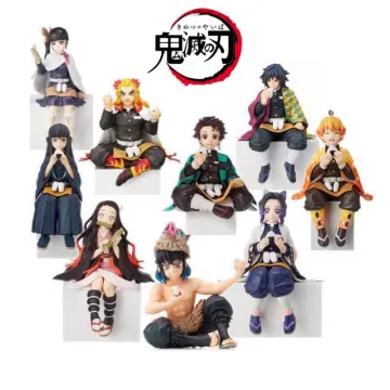 Demon Slayer: kimetsu no yaiba rengoku kyoujurou eating rice balls pvc  figure 