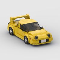 MOC Racing Car Brick Speed Toy Champions Supercar Car BlockmocMazda RX7 86 Building Blocks Vehicle Brick Education Toys For Boys Building Sets