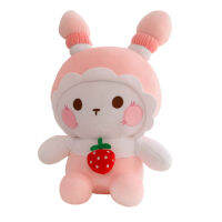 ของตกแต่ง Boneka Mainan กระต่ายของขวัญหมอนแฟนซีแต่งบ้านจากสัตว์ที่สมจริงสำหรับผู้หญิงแฟนสาวคนรัก