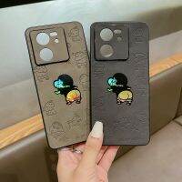 เคส Mi13T Pro Mi 13T มีฝาปิดกันเลนส์กล้องถ่ายรูปเคสโทรศัพท์หนังผิวด้านกันกระแทกสีรุ้งเคสแข็ง Shin-Chan ป้องกันลายนิ้วมือ