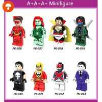 ตุ๊กตาเห็ดเลโก้ Minifigures Pg8060พิษซูเปอร์ฮีโร่ไอวี่กัปตันอังกฤษหุ่นขนาดเล็กของเล่นบล็อกตัวต่อ