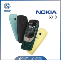 โทรศัพท์มือถือปุ่มกด Nokia 6310 ของแท้ 4G มือถือปุ่มกด รองรับทุกค่าย ปุ่มกดไทย/เมนูไทย