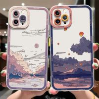 Transparent Case Compatible for IPhone 14 13 12 11 Pro Max 14 Plus 6S 7 8 Plus X XS Max XR Phone Casing TPU Silicone Shockproof Cover Precticer