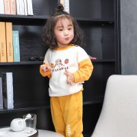 [COD] Childrens sweater spring and autumn boys girls Korean version of the bottoming baby wears round neck pullover childrens