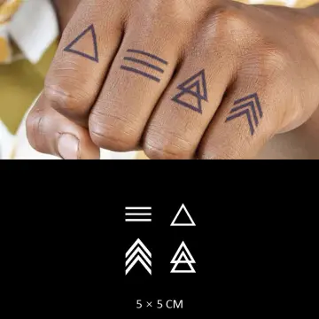 Harsh Tattoos  Trishul  The three feminine shakti powers of will  action and wisdom symbolized by the Trishula The 3 triangles three  interlocking triangles known as a Valknut were said to