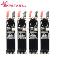 Skystars กรงเล็บ40A บาง Blheli_32 128พัน MCU 3-6วินาที Brushless ESC สำหรับ QAV 170-330 RC สำหรับ FPV แข่ง RC รุ่น A Ccesseries ชิ้นส่วนที่ดี