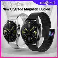 สายนาฬิกา สําหรับ Huawei Watch GT 3 46mm New สแตนเลส แม่เหล็ก สมาร์ทสร้อยข้อมือสำหรับสายรัดข้อมือ GT3 46mm