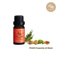 Aroma&amp;More  Peace น้ำมันหอมระเหย 100% สูตรผสม กลิ่นไม้จันทร์กับความหอมพิเศษของกลุ่มเรซิน Blend Of 100% Essential Oils  5/10/30/100ML