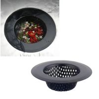 ☾✈ Mesh Black Kitchen Sink Filter Anti Clogging Generic Drain Hole Filter Stainless Steel 5.5/7/9/11.5cm Sink Drain Strainer