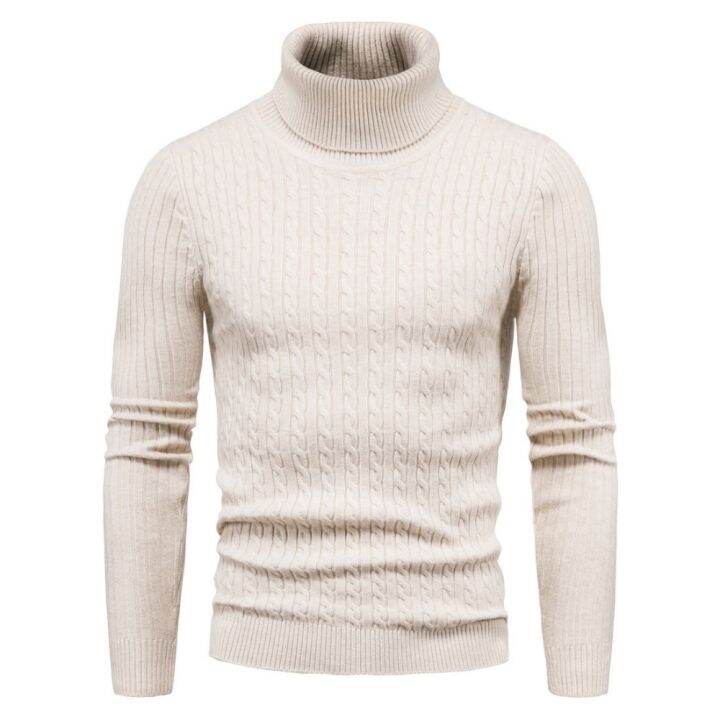 autumn-and-winter-turtleneck-warm-fashion-solid-color-sweater-mens-sweater-slim-pullover-mens-knitted-sweater-bottoming-shirt