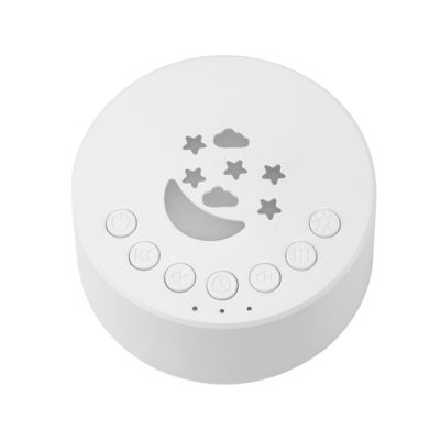 เครื่องเสียงสีขาวแบบพกพา18 Soothing Sounds Baby Sleep Machine แบตเตอรี่แบบชาร์จไฟได้ในตัว Night Light Sleeping Relaxation