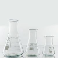 [Fast delivery]Original Shu Niu triangular flask Erlenmeyer flask beaker 100 150 250 500mll high temperature chemical laboratory equipment