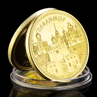 วลาดิเมียร์สะสมเหรียญสะสมรูปนกอินทรีเหรียญที่ระลึก2หัว