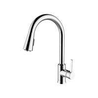 KOHLER Taut pull down kitchen faucet-cuff handle ก๊อกผสมอ่างล้างจานชนิดหัวฝักบัว รุ่นทอธ K-21366T-4-CP