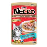 Nekko – อาหารเปียกแมวรสทูน่าปูอัด 70 กรัม