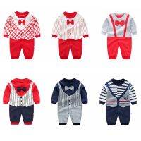 ฤดูใบไม้ผลิ เด็กแขนยาว Jumpsuits Baby Sleepsuits ใหม่ Ha เสื้อผ้าเด็กแรกเกิด * ผ้าฝ้ายเด็กปีนเขาสูท