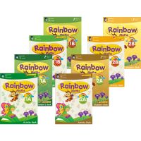 SAP rainbow math k1k2 for 3 to 6 years old Singapore Rainbow series mathematics kindergarten textbooks and exercise books English version 8 volumes of childrens mathematical logical thinking enlightenment from small class to large class original imported